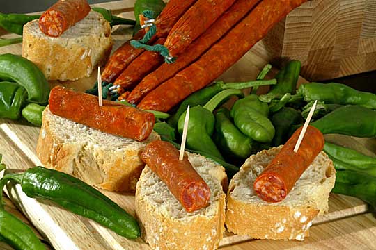 Chorizos de Orozko Hermanos Valencia chorizo chistorra