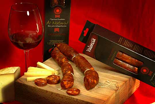 Chorizos de Orozko Hermanos Valencia chorizo al natural